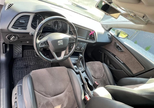 Seat Leon cena 58000 przebieg: 168000, rok produkcji 2015 z Margonin małe 67